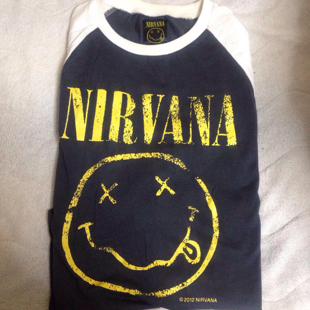 WEGO(ウィゴー)のNIRVANA ラグラン レディースのトップス(Tシャツ(長袖/七分))の商品写真