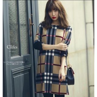 トッコ(tocco)のtocco closet チェックワンピース(ミニワンピース)