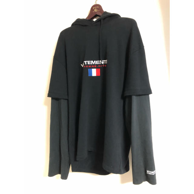 正規 VETEMENTS 希少xs 確実正規品 パーカー - sanmartinbakery.us