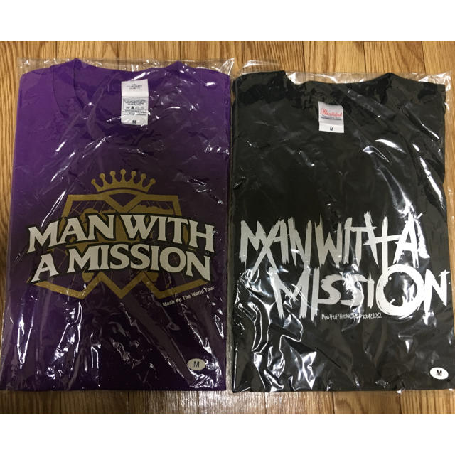 MAN WITH A MISSION(マンウィズアミッション)のMash Up The World Tour Tシャツセット Mサイズ メンズのトップス(Tシャツ/カットソー(半袖/袖なし))の商品写真