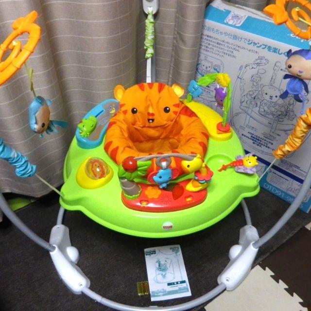 Fisher-Price(フィッシャープライス)の【送料込】綺麗 フィッシャープライス レインフォレストジャンパルー２ 乗用玩具 キッズ/ベビー/マタニティのおもちゃ(知育玩具)の商品写真