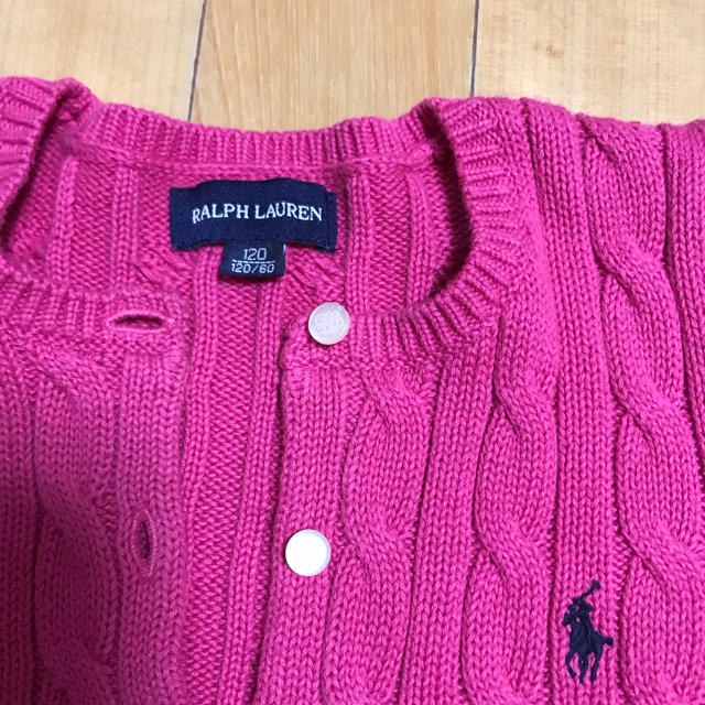 Ralph Lauren(ラルフローレン)のカーディガン キッズ/ベビー/マタニティのキッズ服女の子用(90cm~)(カーディガン)の商品写真