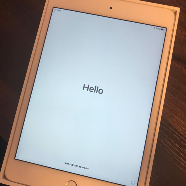 iPad mini 4 wi-fi Cellular 32GB gold354993070521594