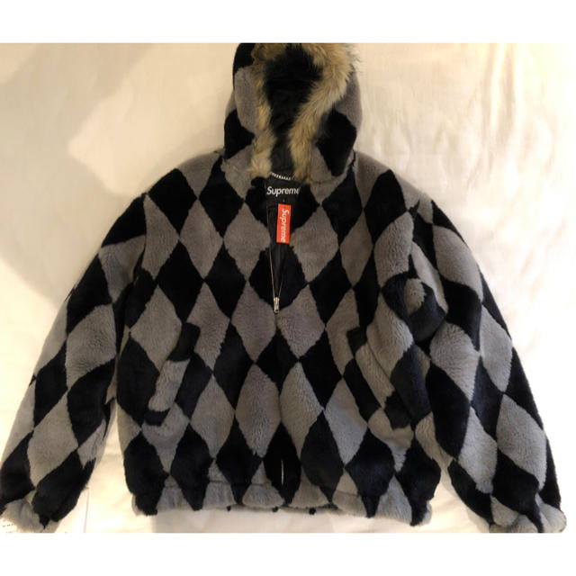 Supreme week15 Diamond Faux Fur Jacket L 1