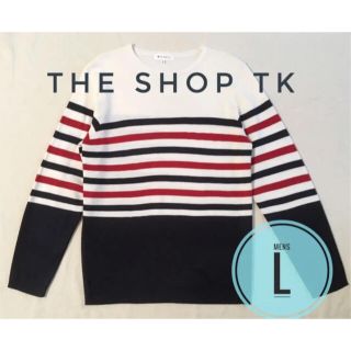 ザショップティーケー(THE SHOP TK)のThe shop TK ボーダーニット メンズ ●美品●(ニット/セーター)