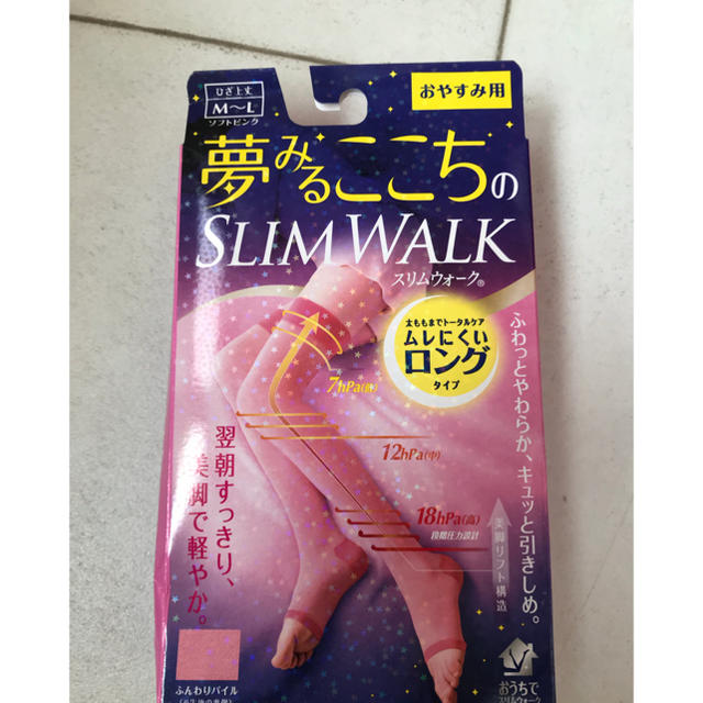 Dr.scholl(ドクターショール)のSLIMWALK. ロング  新品  夢みるここちの コスメ/美容のボディケア(フットケア)の商品写真