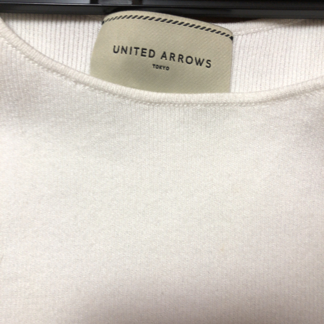 UNITED ARROWS(ユナイテッドアローズ)のUNITED ARROWS リブラウンドネックロングスリーブニット レディースのトップス(ニット/セーター)の商品写真