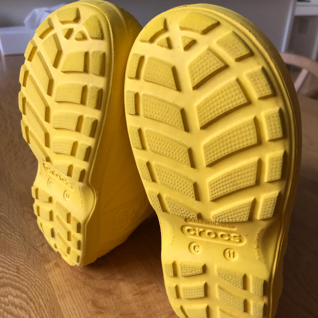crocs(クロックス)のクロックス 長靴 C11 18㎝ キッズ/ベビー/マタニティのキッズ靴/シューズ(15cm~)(長靴/レインシューズ)の商品写真