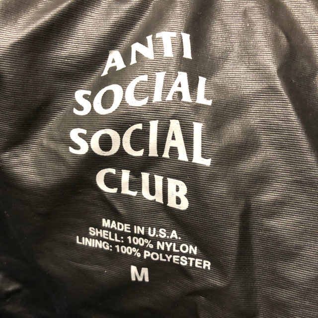 ANTI(アンチ)のanti social social club アノラックパーカー メンズのジャケット/アウター(ナイロンジャケット)の商品写真