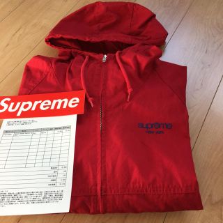 シュプリーム(Supreme)のsuprem cotton hooded raglan jacket(ブルゾン)