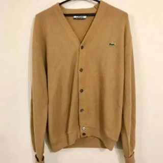 ラコステ(LACOSTE)のラコステ カーディガン  ベージュ M相当(カーディガン)