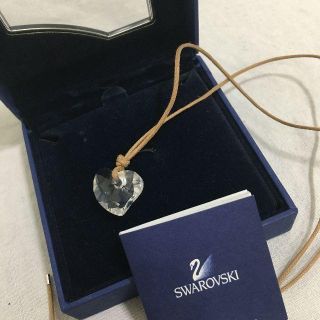 スワロフスキー(SWAROVSKI)の【スワロフスキー swarovski】ネックレス　ハートモチーフ♪ (ネックレス)