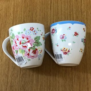 キャスキッドソン(Cath Kidston)のキャスキッドソン マグカップ2個セット未使用品(グラス/カップ)