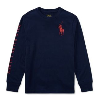 ポロラルフローレン(POLO RALPH LAUREN)の新品✩ラルフローレン 長袖Tシャツ ボーイズXL/170(Tシャツ/カットソー(七分/長袖))