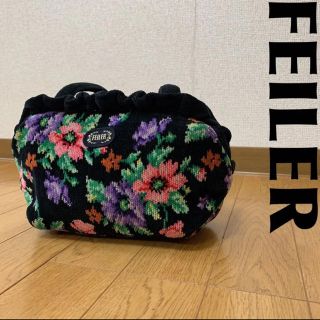 フェイラー(FEILER)のFEILER フェイラー ハンドバック 花柄 総柄 1102(ハンドバッグ)