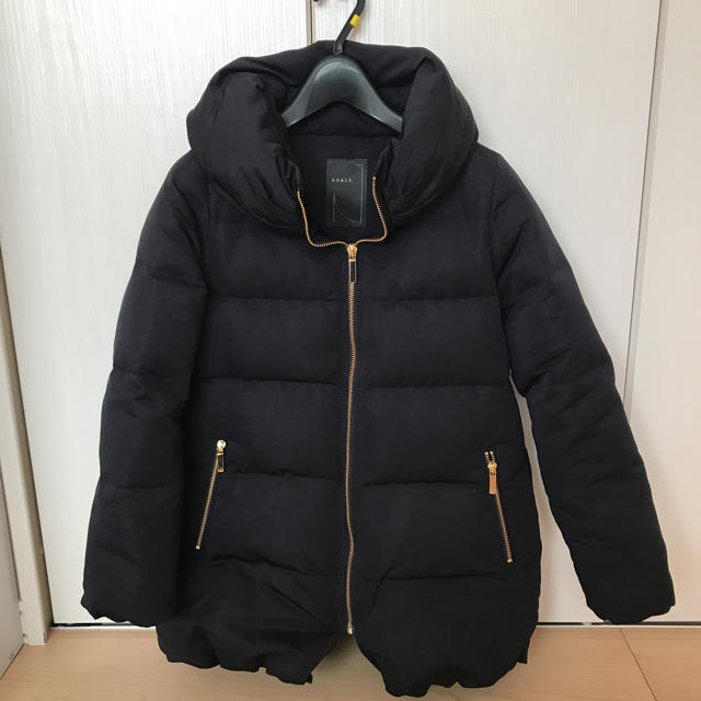 NOBLE / ノーブル | エステルファイユ ミドル ダウン コート