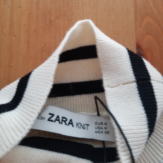 ZARA(ザラ)のZARA❤新品今季秋冬ボーダーリブニット レディースのトップス(ニット/セーター)の商品写真