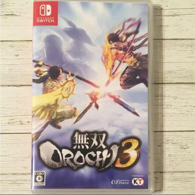 Nintendo Switch(ニンテンドースイッチ)のエルシャ様 専用 ＊ 無双OROCHI3 通常版 エンタメ/ホビーのゲームソフト/ゲーム機本体(家庭用ゲームソフト)の商品写真