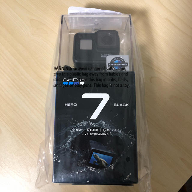 GoPro(ゴープロ)のGopro hero7 black スマホ/家電/カメラのカメラ(ビデオカメラ)の商品写真