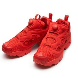 リーボック(Reebok)の新品 限定モデル Reebok Pump Fury Woven All Red(スニーカー)