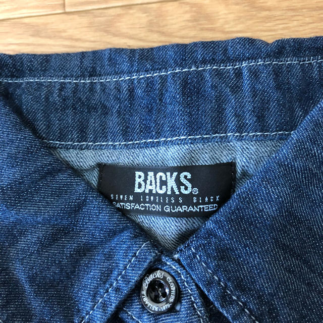 BACKS(バックス)のBACKS デニムシャツ レディースのトップス(シャツ/ブラウス(長袖/七分))の商品写真