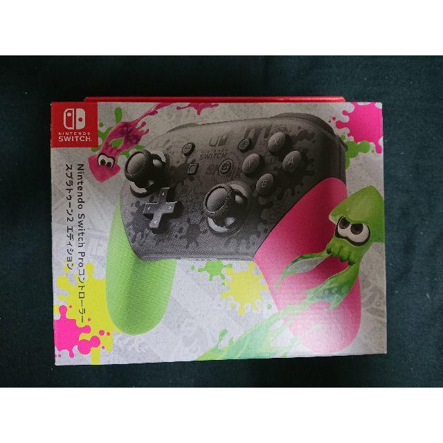 Nintendo Switch Proコントローラースプラトゥーン2 新品保証有エンタメ/ホビー