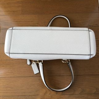 COACH - coach コーチ バック 白 備品 冬に可愛い の通販 by Peco