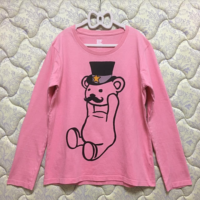 Design Tshirts Store graniph(グラニフ)のSS コントロールベア ロンT レディースのトップス(Tシャツ(長袖/七分))の商品写真