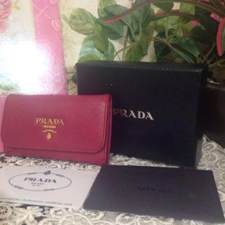 プラダ(PRADA)のプラダキーケース／正規品(キーホルダー)