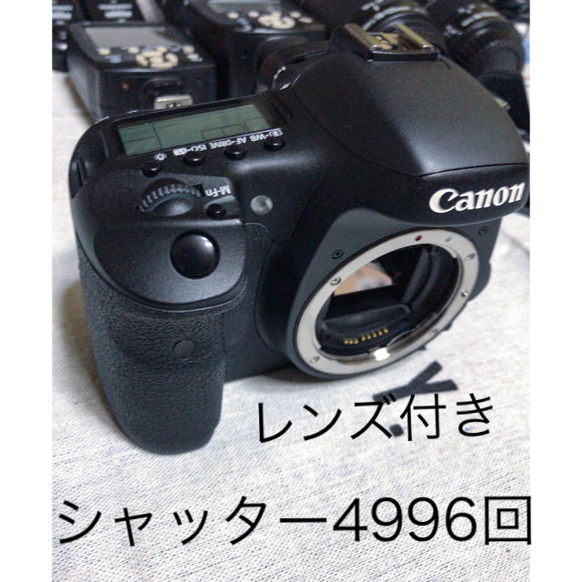 Canon(キヤノン)のCanon 7d 美品 レンズSET 元箱有 スマホ/家電/カメラのカメラ(デジタル一眼)の商品写真