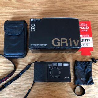 リコー(RICOH)の★希少  リコー GR1v 黒 美品(フィルムカメラ)