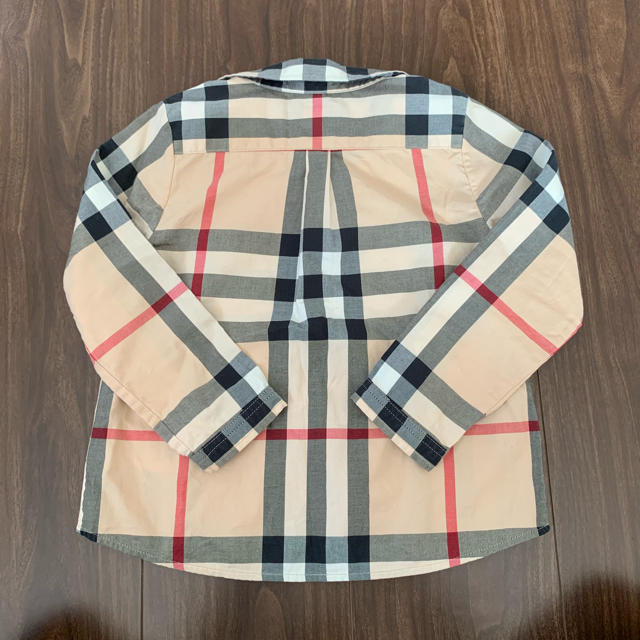 BURBERRY(バーバリー)のバーバリー 定番チェックシャツ キッズ/ベビー/マタニティのキッズ服男の子用(90cm~)(ブラウス)の商品写真