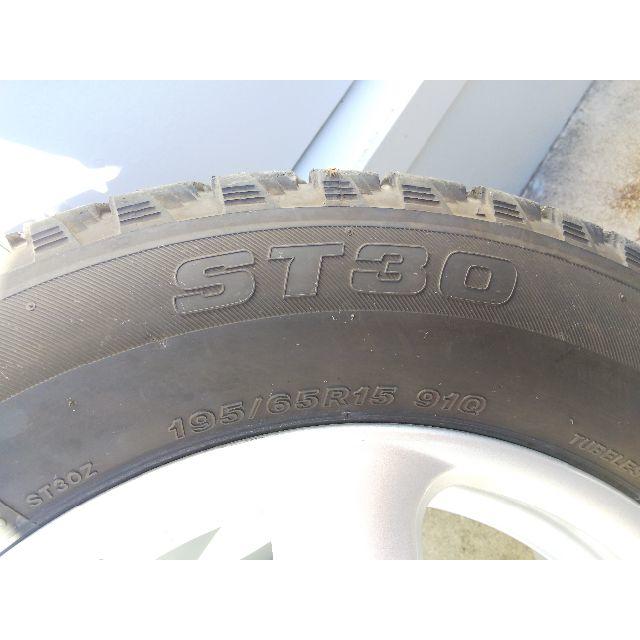 スタッドレスホイール4本セット BS ST30 1560J+43 4H100 2