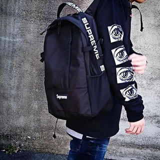 Supreme - 新品18ss Supreme backpack ブラックの通販 by シルタブ's ...