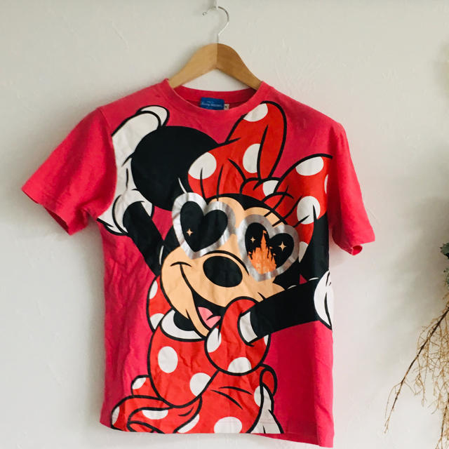 Disney(ディズニー)のディズニー購入 ミニーマウス Tシャツ レディースのトップス(Tシャツ(半袖/袖なし))の商品写真