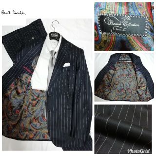 ポールスミス(Paul Smith)の極美品！！　【裏地ペイズリー柄】ポールスミス　　スーツ　Paul Smith(セットアップ)