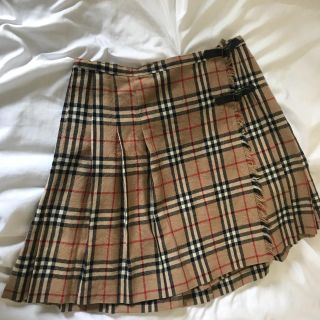 バーバリー(BURBERRY)のバーバリー ブルーレーベル スカート(ミニスカート)