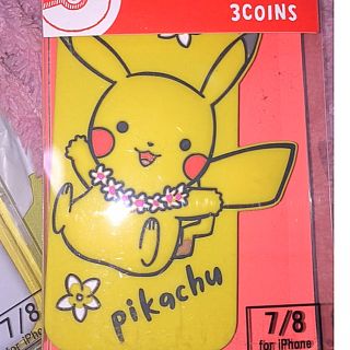 スリーコインズ(3COINS)のポケモン×スリコ ピカチュウiPhoneケース7.8(iPhoneケース)