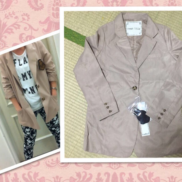 Avan Lily(アバンリリー)のAvan♡テーラードジャケット レディースのジャケット/アウター(テーラードジャケット)の商品写真