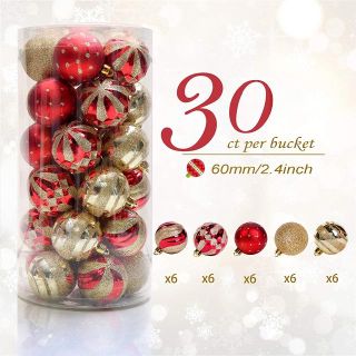 Valery Madelyn 北欧風 クリスマス オーナメント ボール(その他)