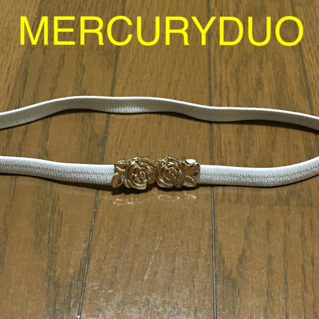 MERCURYDUO(マーキュリーデュオ)のMERCURYDUO マーキュリーデュオ ゴムベルト レディースのファッション小物(ベルト)の商品写真