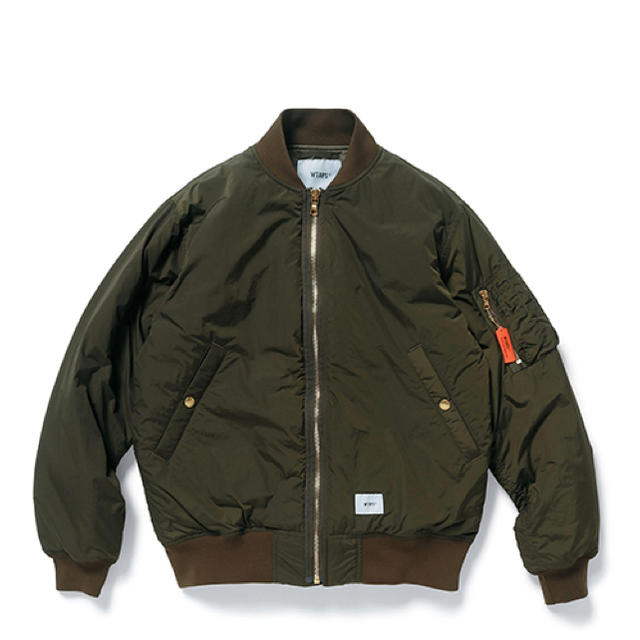 品質が - W)taps WTAPS MA-1 TAFFETA NYLON. JACKET. / AM I ブルゾン