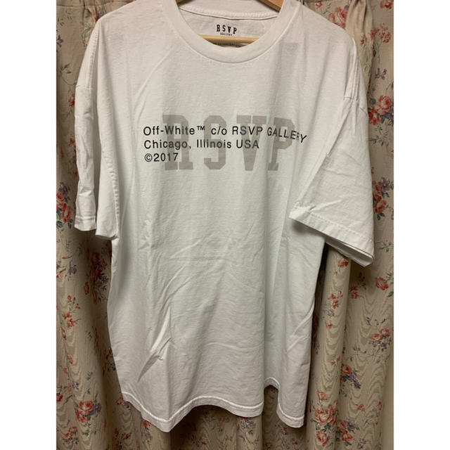 OFF-WHITE(オフホワイト)のRSVP GALLERY OFF WHITE VIRGIL ABLOH コラボ メンズのトップス(Tシャツ/カットソー(半袖/袖なし))の商品写真