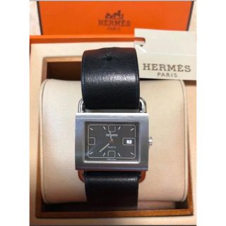 エルメス(Hermes)のUSED★エルメス バレニア「腕時計」ブラック(腕時計)