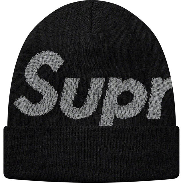 Supreme(シュプリーム)の送料込 Supreme Big Logo Beanie メンズの帽子(ニット帽/ビーニー)の商品写真