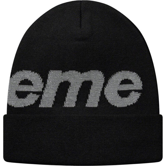 Supreme(シュプリーム)の送料込 Supreme Big Logo Beanie メンズの帽子(ニット帽/ビーニー)の商品写真