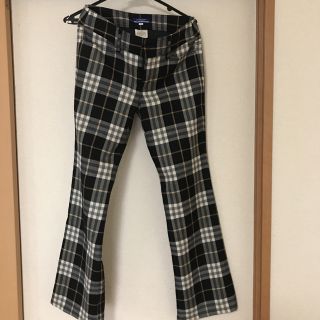 バーバリー(BURBERRY)のBURBERRYの チェックズボン(カジュアルパンツ)