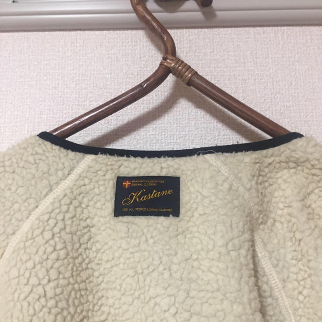 Kastane(カスタネ)のカスタネ ボアブルゾン レディースのジャケット/アウター(ブルゾン)の商品写真