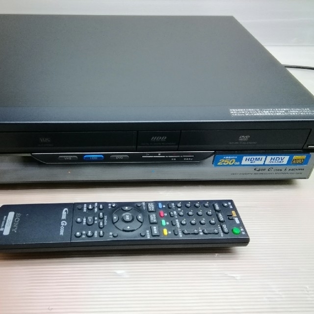 SONY HDD・DVD・VHS“スゴ録”『RDZ-D60V』-