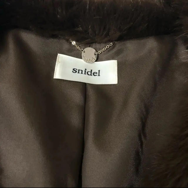 SNIDEL(スナイデル)のsnidel ファーコート レディースのジャケット/アウター(毛皮/ファーコート)の商品写真